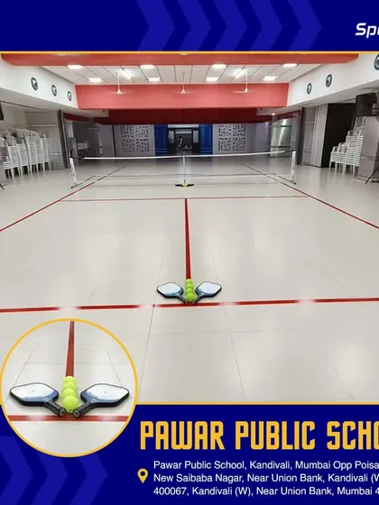 We also host sessions at Pawar Public School in Kandivali, providing a convenient and accessible location for players in the area to enjoy pickleball.