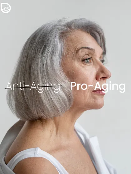 My philosophy is centered on being 'Pro-Aging,' not 'Anti-Aging.' I believe in celebrating every stage of life by helping you look and feel your best, focusing on skin health and graceful aging rather than fighting time.