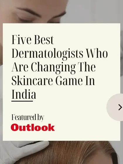 A look at the Outlook India feature on the five best dermatologists making a difference in the skincare industry.