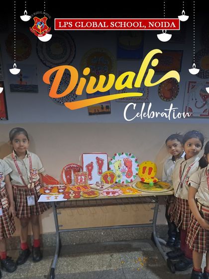 This poster celebrates the vibrant Diwali craft activities at our school. From decorating diyas to making lanterns, our students engage in creative pursuits that connect them with the festive traditions of India.