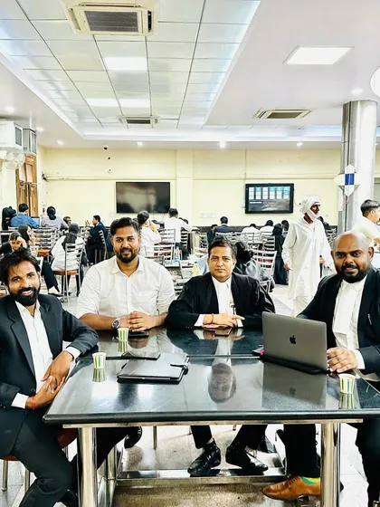 Working with Senior Supreme Court Advocate Shada Shiv Gupta Sir.