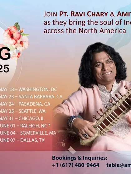Announcing my USA Spring Tour, a 'Swar Yatra' across North America with the brilliant Amit Kavthekar. My international performances and masterclasses are a way for me to share our rich musical heritage with a global audience.