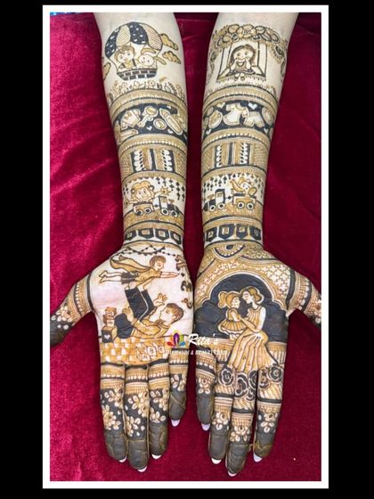 Themed Baby Shower Mehendi photo 4