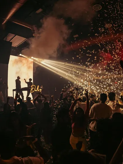 Weather update from our show in Nagpur: it's raining confetti. The energy was through the roof.