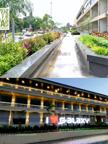We transform commercial properties into thriving urban hubs. The Galaxy Hub at Ambernath demonstrates how thoughtful landscape design, including a public plaza, outdoor cafes, and green buffers, can create a go-to destination for local residents and add significant commercial value.