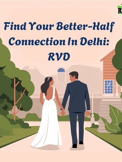 Find your better half connection in Delhi with my help. This image of a couple walking towards their future home symbolizes the journey I help you begin.