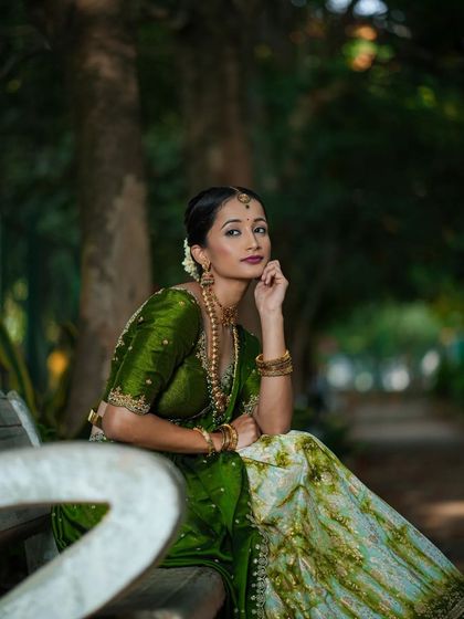 The Glamhouse - Ethnic Wear & Jewellery Rentals The Lehenga & Langa Voni Collection photo 48