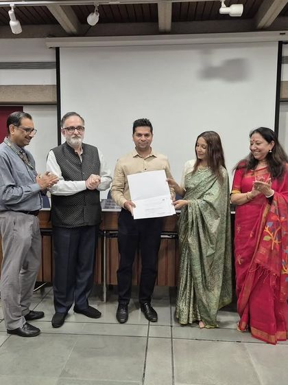 Another moment of recognition for a participant at the ICPS legislative drafting workshop. Every step towards enhancing legal literacy, especially among our lawmakers and officials, feels like a step towards a larger purpose.