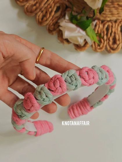 Deepika - Macrame for Events & Gifting Boho Hairbands & Accessories photo 15