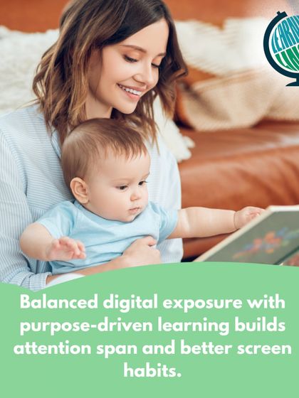 My programs balance digital exposure with purpose-driven learning. This helps build a child's attention span and promotes healthier screen habits for the long term.
