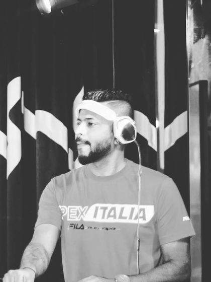 Work hard, play harder. A determined look in black and white, reflecting my dedication to my craft.