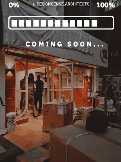 Coming soon. The final pieces are falling into place at this new cafe. The furniture is being unwrapped, and the team is working on the finishing touches before the grand opening.