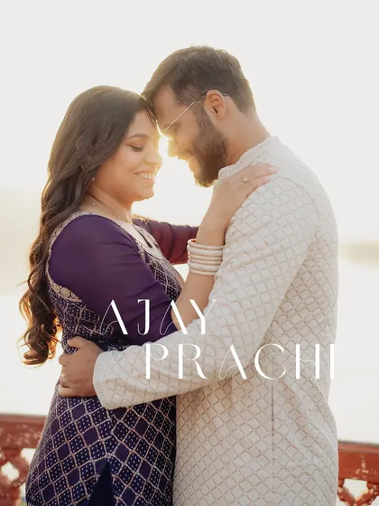 The magic of golden hour at Jal Mahal in Jaipur. We specialize in using the warm, dreamy light just before sunset to create breathtakingly romantic and intimate couple portraits.