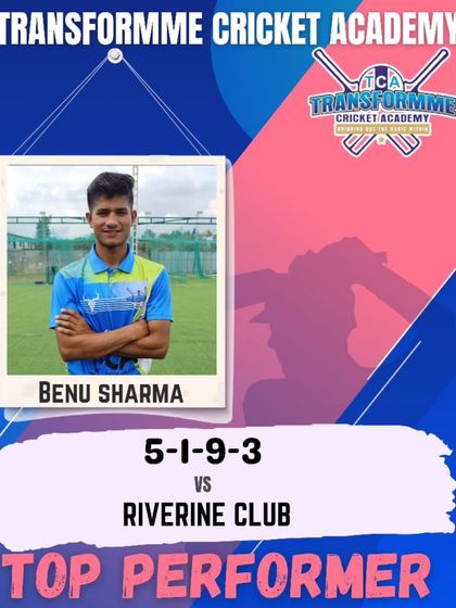 Transform Cricket Academy - Advanced Competitive Cricket Training The Record Breakers: Individual Player Achievements photo 27