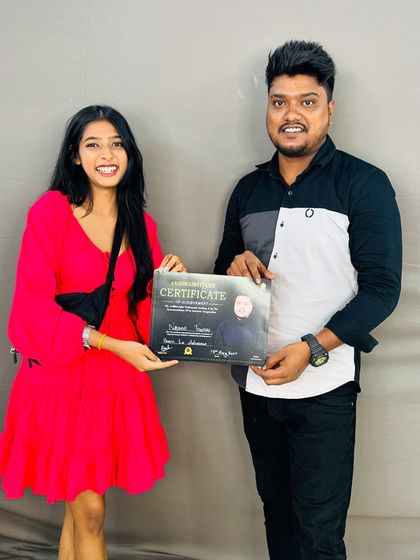 A big smile from a happy graduate. Congratulations on your certification!