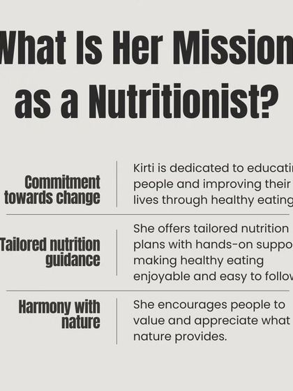 Kirti Yadav - Corporate Wellness Programs My Journey: From Engineer to Nutritionist photo 8