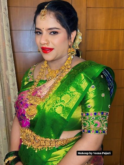Veena Pujari - Makeup Classes and Training South Indian Traditional & Bridal Looks photo 12