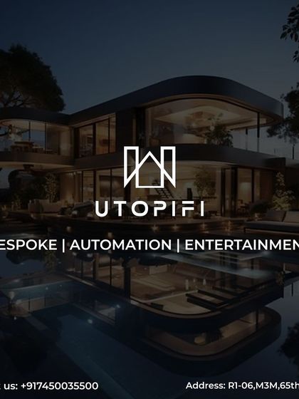 My brand stands for bespoke automation and entertainment. This image represents the luxury and sophistication I bring to every project, creating smart homes that are both beautiful and intelligent.