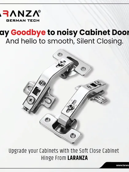 Say goodbye to noisy cabinet doors. My soft-close cabinet hinges provide a smooth, silent closing action that transforms your kitchen experience.