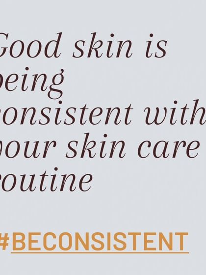 Good skin isn't a miracle, it's the result of being consistent with your skincare routine. This is the core message behind every product I make.