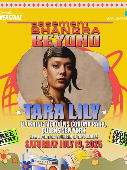 A poster for artist Tara Lily. I work with designers to create a cohesive and exciting visual campaign for every event I produce.