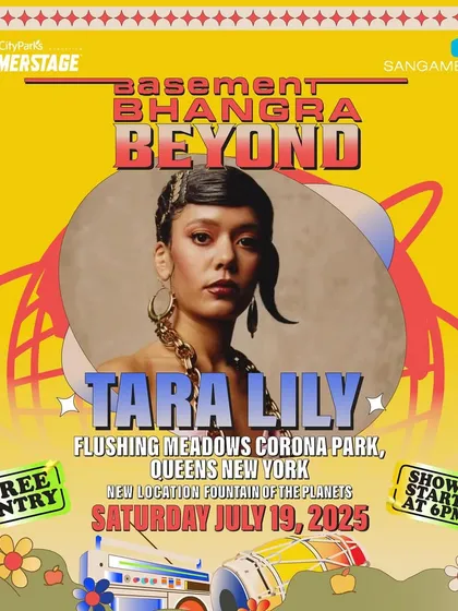 A poster for artist Tara Lily. I work with designers to create a cohesive and exciting visual campaign for every event I produce.
