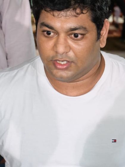 A candid shot from last year's Delhi state powerlifting championship. The focus before a big lift is intense.