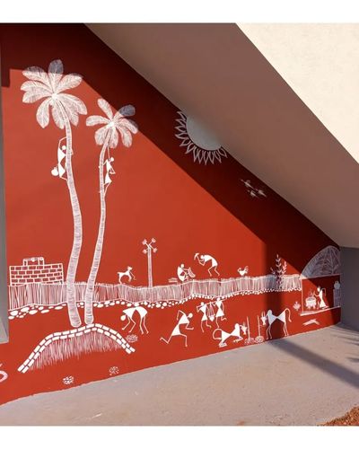 Warli Folk Art Murals