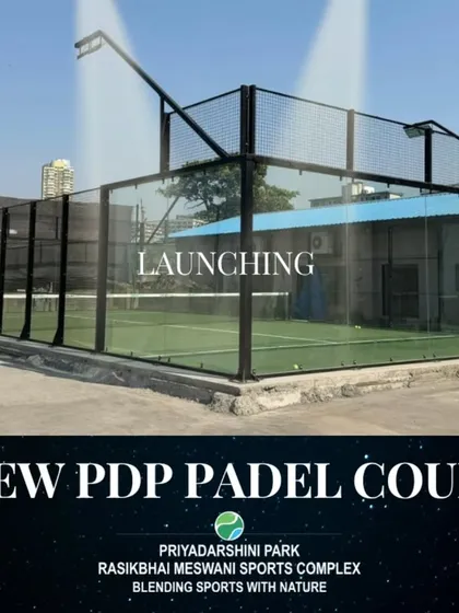 I am excited to announce the launch of our brand new PDP Padel Court. It features a modern design with floodlights for evening games, giving you a top tier playing experience right here in the park.