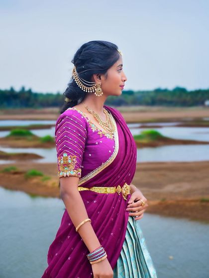 The Glamhouse - Ethnic Wear & Jewellery Rentals The Lehenga & Langa Voni Collection photo 65