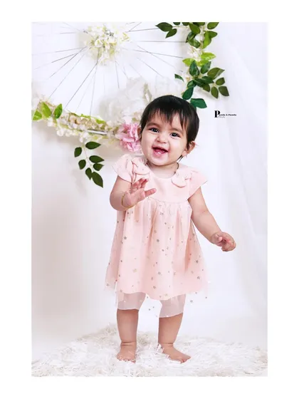 Look, I'm standing. We help you celebrate and remember every precious milestone, from the first smile to the first steps, in our comfortable and fun studio environment.