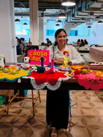 Photos from my first exhibition. It was amazing to see my creations all displayed together and meet so many lovely people.