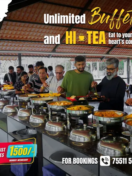 Adventure works up an appetite, which is why my packages include an unlimited buffet. I make sure your team is fueled up and ready for fun with a delicious spread of veg and non-veg dishes.