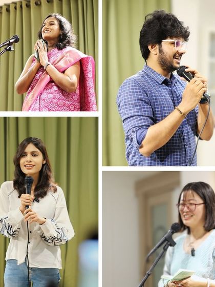 A beautiful collage of diverse performers who graced our stage.