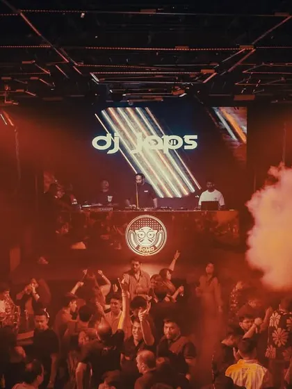The party is in full swing with CO2 cannons blasting at SOHO Goa. I love using special effects to elevate the energy and create epic moments.