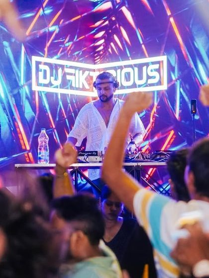 The crowd's energy is a direct reflection of the music. Here, they are giving it their all.