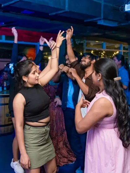 This is what it's all about. Friends, laughter, and losing yourself to the music on the dance floor. I make sure the energy is always electric, so you can create unforgettable memories.