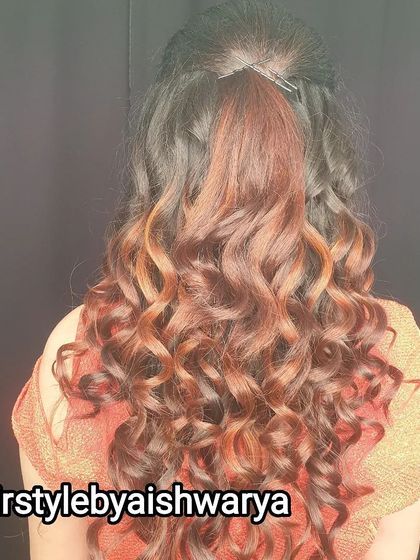 Aishwarya D E - Special Occasion Makeup and Styling Signature Hairstyles: Curls & Waves photo 13