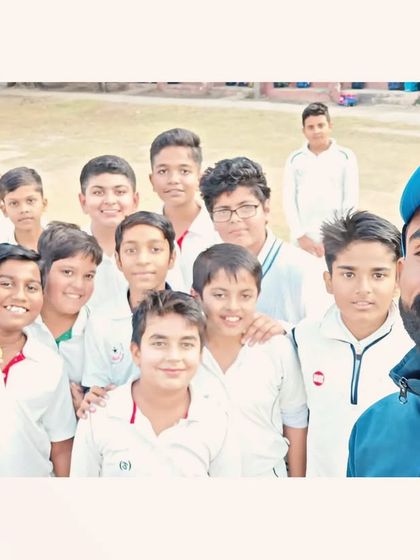 A selfie with the junior team. The smiles on their faces show the positive and encouraging atmosphere we foster at the academy.
