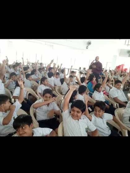 Look at the energy in this workshop. I believe learning happens when kids are actively involved, not just passively listening. Seeing so many hands in the air, eager to participate, is a testament to the engaging and fun environment we create in our classes.