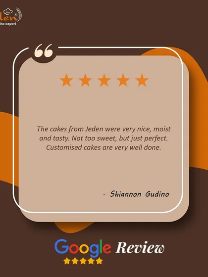 Thank you, Shiannon, for your kind words. We're so glad you find our cakes to be the perfect balance of moist, tasty, and "not too sweet."
