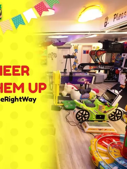 An inviting look at our lineup of kiddie rides, including motorcycles and cars, ready to give little ones a thrilling experience.