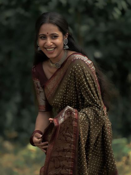 A happy, candid photo from a day spent with family.