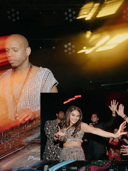 The party in full swing. We bring in DJs who understand how to read the crowd and keep the energy high, ensuring the dance floor is the heart of the celebration all night long.