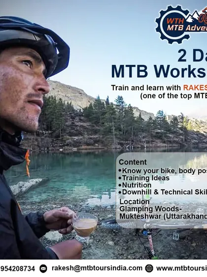 This gives you a clear idea of what our 2-day workshops cover. We focus on a complete approach to performance, including understanding your bike, improving body posture, specific training drills, sports nutrition, and developing technical downhill skills.
