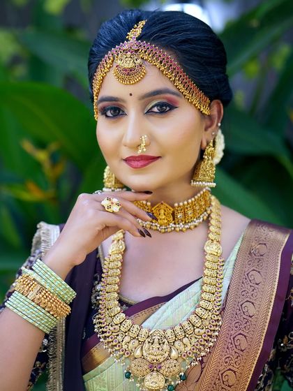 Ganavi Uma - Professional Makeup Artistry Traditional South Indian Bridal Looks photo 28