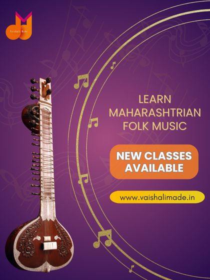 For those interested in regional music, we offer new classes in Maharashtrian Folk Music. This is a chance to immerse yourself in the vibrant melodies of Lavani, Bhavageet, and more.