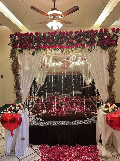 The Trendy Party - Romantic Occasion Decoration Welcome Bride: Floral Canopy Dreams photo 28