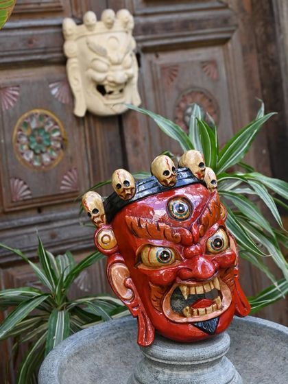 Greenhouse - Curated Artisan & Vintage Decor Hand-Carved Traditional Masks photo 11