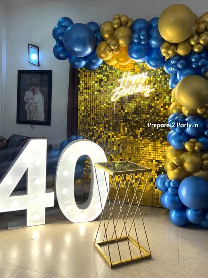 Prepare 2 Party - Birthday Party Decoration Stylish Milestone Birthdays photo 14